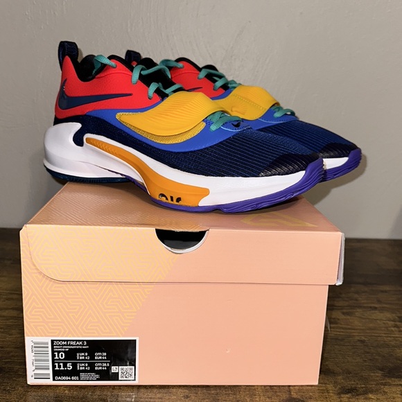 New in Box Nike Zoom Freak 3 Size 10 - Picture 7 of 7